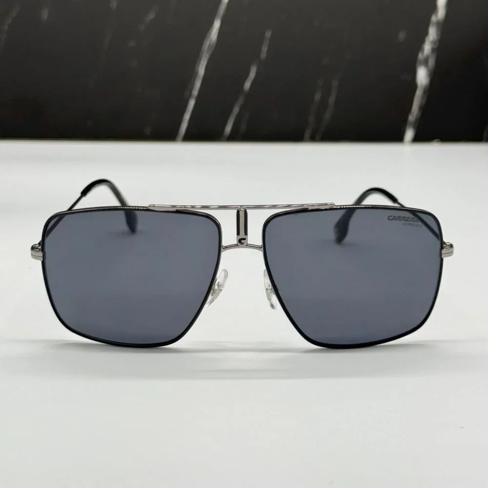 NEW CARRERA 1006/S 0TI7 SUNGLASSES MEN AVIATOR BLACK EYEWEAR